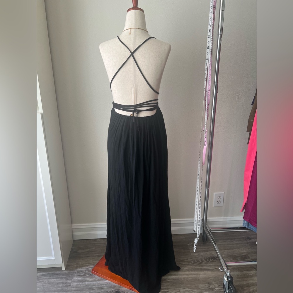 Maxi wrap dress